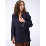 Blazer von MSGM, in der Farbe Blau, aus Elasthan, andere Perspektive, Vorschaubild