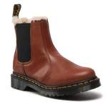 Chelsea-Boot von Dr. Martens, in der Farbe Braun, aus Polyvinylchlorid, andere Perspektive, Vorschaubild