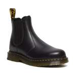 Winterstiefel von Dr. Martens, in der Farbe Schwarz, aus Textil, andere Perspektive, Vorschaubild