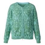 Jacquard-Strickjacke aus der Marke IVKO