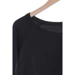 Langarmshirt von RENE LEZARD, in der Farbe Schwarz, aus Viskose, andere Perspektive, Vorschaubild