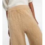 Weite Hose von Lisa Yang, in der Farbe Beige, aus Cashmere, andere Perspektive, Vorschaubild