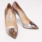 Klassische Pump von Jimmy Choo Pre-owned, Mehrfarbig, aus Leder, andere Perspektive, Vorschaubild