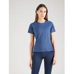 T-Shirt von On, in der Farbe Blau, aus Polyester, andere Perspektive, Vorschaubild