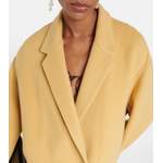 Mantel von Isabel marant, in der Farbe Gelb, aus Cashmere, andere Perspektive, Vorschaubild