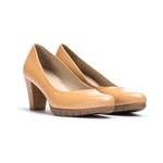 High Heel Pump von Wonders, in der Farbe Beige, aus Leder, andere Perspektive, Vorschaubild