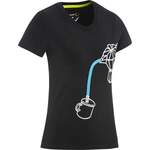T-Shirt von Edelrid, in der Farbe Schwarz, aus Baumwolle, andere Perspektive, Vorschaubild