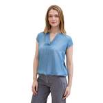 Jeansbluse von Tom Tailor, in der Farbe Blau, aus Lyocell, andere Perspektive, Vorschaubild