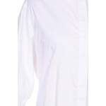 Klassische Bluse von iheart, in der Farbe Weiss, aus Baumwolle, andere Perspektive, Vorschaubild