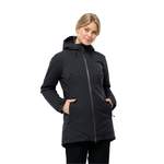 Winterjacke von Jack Wolfskin, in der Farbe Schwarz, andere Perspektive, Vorschaubild