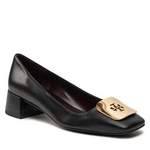 Klassische Pump von TORY BURCH, in der Farbe Schwarz, andere Perspektive, Vorschaubild