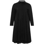 Blusenkleid von frapp, in der Farbe Schwarz, aus Polyester, andere Perspektive, Vorschaubild