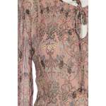 Klassische Bluse von DONNA by HALLHUBER, in der Farbe Rosa, aus Seide, andere Perspektive, Vorschaubild
