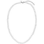 Perlenkette von Purelei, in der Farbe Weiss, aus Edelstahl, andere Perspektive, Vorschaubild