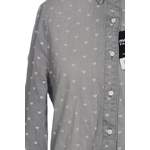 Klassische Bluse von Superdry, in der Farbe Grau, aus Baumwolle, andere Perspektive, Vorschaubild