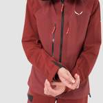 Softshelljacke von Salewa, in der Farbe Rot, aus Polyester, andere Perspektive, Vorschaubild