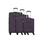 Trolleyset von WORLDPACK, in der Farbe Lila, aus Polyester, andere Perspektive, Vorschaubild