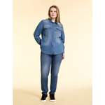 Jeans von Marina Rinaldi, in der Farbe Blau, andere Perspektive, Vorschaubild