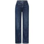 5-Pocket-Hose von Street One, in der Farbe Blau, aus Jeans, andere Perspektive, Vorschaubild