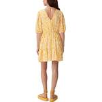 Kleid von comma, in der Farbe Gelb, aus Viskose, andere Perspektive, Vorschaubild
