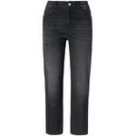 7/8-Jeans von MYBC, in der Farbe Schwarz, aus Polyester, andere Perspektive, Vorschaubild
