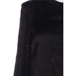 Klassische Bluse von TRANSIT PAR SUCH, in der Farbe Schwarz, aus Elasthan, andere Perspektive, Vorschaubild