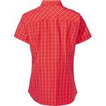Klassische Bluse von Vaude, in der Farbe Rot, aus Polyester, andere Perspektive, Vorschaubild