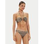 Bikini von MICHAEL Michael Kors, in der Farbe Beige, andere Perspektive, Vorschaubild