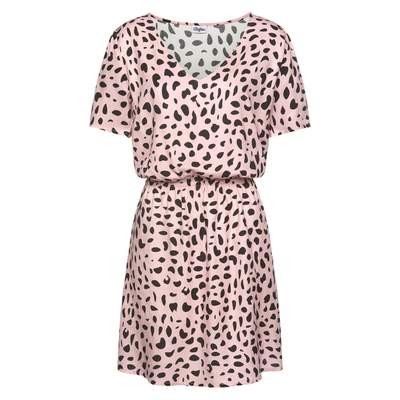 Preisvergleich für BUFFALO Sommerkleid 36, rose-schwarz-bedruckt Damen 8682512002677 aus Größe | GTIN: Ladendirekt Gr.36, Viskose