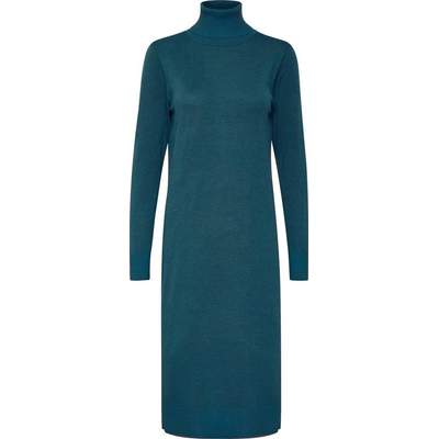 MilaSZ Neck Dress, 5714347766813 Ladendirekt aus für Preisvergleich Strickkleid | in Tropez Long Roll der Grün, GTIN: Polyamid, Farbe Saint