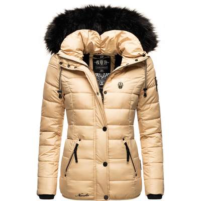 Preisvergleich für Navahoo Fleece, Ladendirekt | - XL, Winterjacke Damen XL aus Gr. (42), Zuckerbiene Größe 4062648044972 GTIN: beige