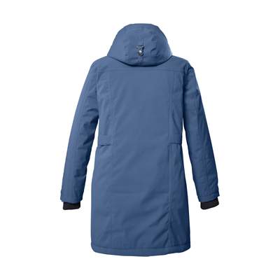 Preisvergleich für STOY aus WMN Polyester, killtec der Damen by Ladendirekt 11 Farbe PRK, in 46 STW Mantel Größe Blau, 