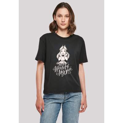 Preisvergleich für F4NT4STIC T-Shirt Disney Alice im Wunderland In A World  Of My Own, Premium Qualität, in der Farbe Schwarz, Größe  4XL;5XL;L;M;S;XL;XS;XXL;3XL, GTIN: 4068641124598 | Ladendirekt