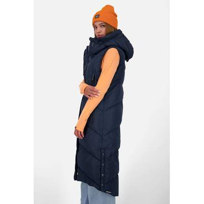 Preisvergleich für Alife & Kickin Steppweste ALIFE AND KICKIN JuneAK A Long  Vest Damen Steppweste, Weste, in der Farbe Blau, GTIN: 4064068460820 |  Ladendirekt