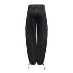 5-Pocket-Jeans von Only, in der Farbe Schwarz, aus Baumwolle, andere Perspektive, Vorschaubild