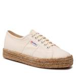 Espadrille von Superga, in der Farbe Beige, aus Stoff, andere Perspektive, Vorschaubild