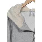 Sweatshirt von adidas neo, in der Farbe Grau, aus Baumwolle, andere Perspektive, Vorschaubild