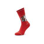 Strumpf von Stereo Socks, in der Farbe Rot, aus Baumwolle, andere Perspektive, Vorschaubild