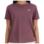 T-Shirt von New Balance, in der Farbe Lila, aus Polyester, Vorschaubild