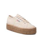 Espadrille von Superga, in der Farbe Beige, andere Perspektive, Vorschaubild