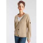 Strickjacke von Alife & Kickin, in der Farbe Beige, Vorschaubild