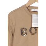 Sweatshirt von BOSS by Hugo Boss, in der Farbe Beige, aus Baumwolle, andere Perspektive, Vorschaubild