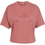 T-Shirt von adidas Sportswear, in der Farbe Rosa, aus Recyceltes, andere Perspektive, Vorschaubild