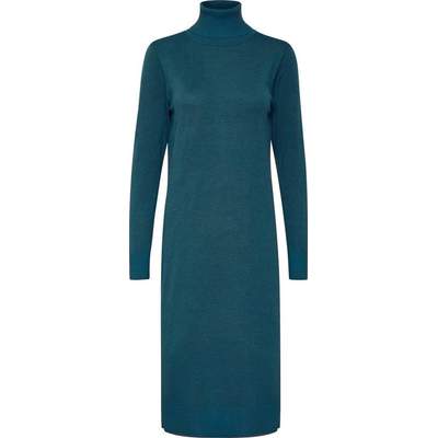 Preisvergleich für Saint Tropez Strickkleid MilaSZ Roll Neck Long Dress, in  der Farbe Grün, aus Polyamid, GTIN: 5714347766813 | Ladendirekt