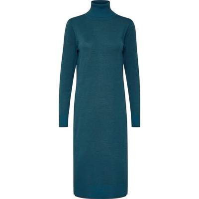 Preisvergleich für Saint Tropez Strickkleid MilaSZ Roll Neck Long Dress, in  der Farbe Grün, aus Polyamid, GTIN: 5714347766813 | Ladendirekt