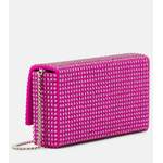 Clutch von Amina Muaddi, in der Farbe Rosa, andere Perspektive, Vorschaubild