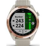 Smartwatch von Garmin, in der Farbe Beige, aus Kunststoff, andere Perspektive, Vorschaubild