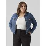 Jeansjacke von Vero Moda Curve, aus Baumwolle, Vorschaubild