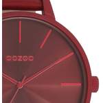 Damen-Armbanduhr von Oozoo, in der Farbe Rot, andere Perspektive, Vorschaubild