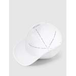 Baseball Cap von CK Calvin Klein, in der Farbe Weiss, aus Baumwolle, andere Perspektive, Vorschaubild